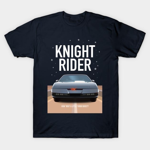 Knight Rider TV Series T-Shirt by MoviePosterBoy